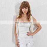 TWOTWINSTYLE Outerwear Tops Coats Patchwork Mesh Bowknot Slim Women Kimono Clothing Cotton Shell Summer Fashion New thumbnail-2