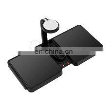 Magnetic Wireless Charger Headset 4 in 1 Wholesale Magnetic Custom Wireless Charger Adapter for Iphone and Android Mobile Phone thumbnail-5