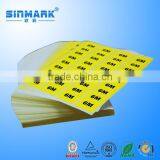 Shanghai Sinmark Low Price Label Printing a4 Transparent Stickers