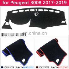 for Peugeot 3008 2017 2018 2019 Mk2 3008GT GT Anti-Slip Mat Dashboard Cover Pad Sunshade Dashmat Protect Carpet Car Accessories thumbnail-3