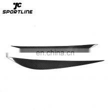Dry Carbon Fiber M4 Headlight Eyelids for BMW F32 F33 F36 F82 F83 M4 F80 M3 14-19 thumbnail-1