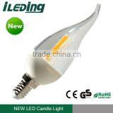 Manufacturer COB LED Candle Light E14 2.2W Flame Tip thumbnail-1