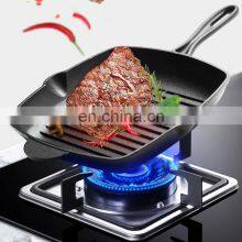 BBQ Super Heat Resistant Breakfast Square Griddle Non-Stick Sandwich Cast Iron Pan thumbnail-5