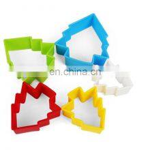 Best Selling Plastic Christmas Tree Shape Cookie Cutter Set thumbnail-5