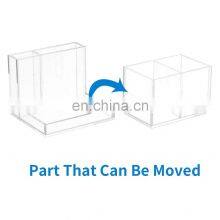 Office Organizer Acrylic Pencil Holder Stationary Pen Organizer Plastic Pen Holder thumbnail-2