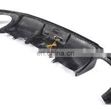 Carbon Fiber Diffuser For Audi A4 S4 B9 KB Style Rear Bumper Diffuser Wet Carbon Fiber Rear Lip for Audi A4 S4 B9 2017 2018 2019 thumbnail-2