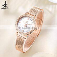SHENGKE Diamond Dress Watches SK Woman K0163L Female Fashion Casual Watches Clock Reloj Mujer thumbnail-2