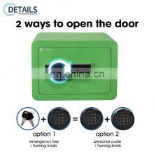 Security Popular Digital Lock Mini Electronic Safe Box Hidden Wall Safe Box for Home thumbnail-2