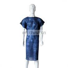 Disposable Patient Gown Sleeveless Hospital Patient Gowns SMS Uniform Clinic Physical Examination Gown thumbnail-1