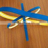 blue &black machines Padded flat transmission belt&palletizer flat belt timing belt