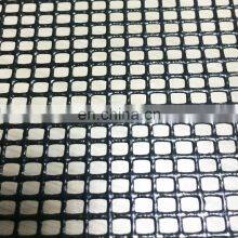 9*9 Toiles de mailles en tissu PVC enduit, bâches de protection solaire noires pour clôtures, arrière-cours et travaux de construction thumbnail-4