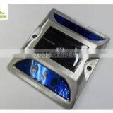 Traffic Safety 122mm High Compression Aluminum LED Solar Road Stud Flashing Light thumbnail-4