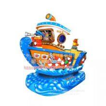 Zhongshan Tai Le Play Children Indoor and Outdoor Video Games Competitive Rocking Car Rocking Machine Electronic Games Screen Game Pirate Ship Sea Theme Captain thumbnail-2