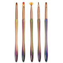 Nail Art Japanese Style Functional Pen, Dazzling Color Gourd Handle, Pull Wire Pen, Phototherapy Pen, Color Painting Pen Wholesale thumbnail-1