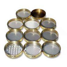 China Perforated Plate Wire Mesh Sieves 6 8 10 12 24 Inches Analysis Stainless Steel Screen for Laboratory