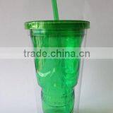 Double Wall Palstic Skull Bottle Bone China Mug Halloween Mug thumbnail-3