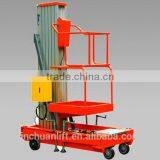 Hydraulic Single Mast Aluminum Alloy Small Indoor Man Home Mini Lift thumbnail-1