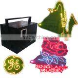 6W dj equipment Christmas party yellow animation laser light