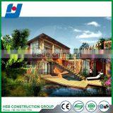 Log House Prefabricated Wooden House thumbnail-2