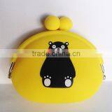 2015 Custom Silicone Rubber Colorful Metal Coin Wallet/change Wallets thumbnail-2