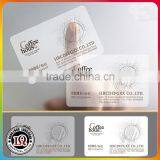 Cheap Elegant Plastic PVC Tranparent Business Card thumbnail-1