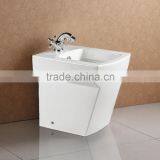 White Glazed Ceramic Healthy Bidet thumbnail-2