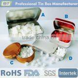 metal sugar tin package box