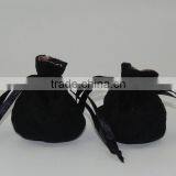 Custom Oval Velvet Pouch Jewelry Drawstring Bag With Custom Printing thumbnail-5