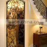 Wrought Iron Decorative Wine Cellar Door,customized Size,hand-forged Door thumbnail-1
