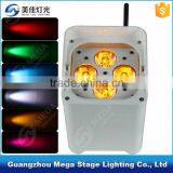 High Quality 4x15w Rgbwa uv Led Theater Stage Battery Par Light