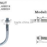 Rigging Hardware High Quality Metal U Bolt Shaped Nut Factory Price thumbnail-3