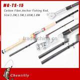 Chentilly02 MG-TS-15 Carbon Fiber 2 Sections Spinning Fishing Transparent Fishing Rod Wholesale