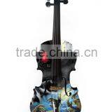 Hot Sale Popular Art With Halloween Theme Student Violin thumbnail-3