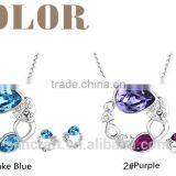 Victoria's Love Grace Austrian Crystal Big Fashion African Jewelry Sets Dubai thumbnail-3