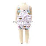 High Quality Wholesale Infant Sleeveless Cotton Cute Ruffle Dressy Baby Rompers thumbnail-3