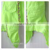 China Factory OEM Custom European Sleeveless Multi-colors Woven Womens Jackets Coats Lady Waistcoat thumbnail-6