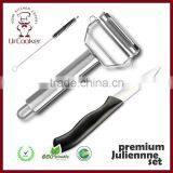 Stainless Steel Vegetable Peeler Vegetable Slicer Julienne Peeler thumbnail-1