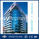 China 6mm blue+12A+6mm tempered double glazing insulated glass