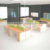 Office Workstation With Decorative Partition Wall Modular Wall Panel System Unique Office Cubicles Quality Choice thumbnail-6