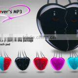 2012 New Mp3 Music Player Heart Shape Lover's Mp3 Music Player Portable thumbnail-1