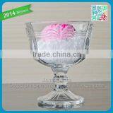 Ice cream cups wholesale polycarbonate drinkware glass ice cream cup