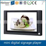 Flintstone 7 Inch Motion Activated ir Body Sensor Auto Loop Play Small Video ad Player thumbnail-2