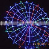 China Mid-sized Manufacturer Outdoor Amusement Park Ride Led Light Ferris Wheel thumbnail-3