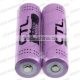 New arrival 3.7v rechargeable battery Nipple GTL ICR18650 li-ion batteries with high capacity 3800mAh battery for electric torch