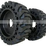 HIGH QUALITY SOLID SKID STEER LOADER TYRE/TIRE 12-16.5