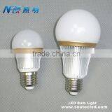 Silver Casing Aluminum Good Cooling E27 Base 220VAC 270 Degree 5watt Bulb Led for Hotel Restaurant thumbnail-4