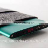 Super Compact Lithium Polymer Battery Big Capacity 20000mAh Dual Usb Output Custom Laser Engraving Logo Portable Slim Power Bank