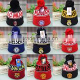 Adults Age Group and Dobby Style hat,knitted hat beanies skullies bonnet hat football club,knit hat                        
                                                Quality Choice