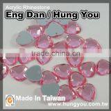 Decorative Heart Shape Sew on Acrylic Rhinestones With Foil Back thumbnail-5