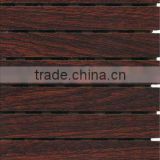 Wooden Grooved Acoustic Panel Modern Building Materials